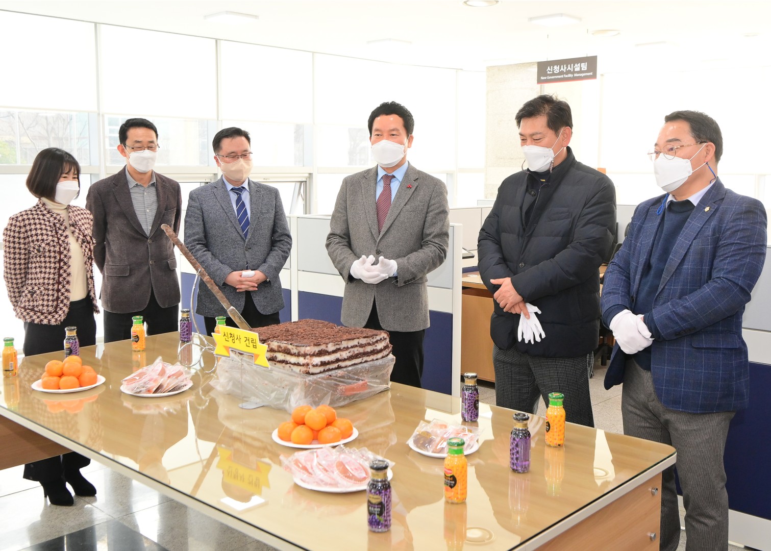 신청사건립 추진단 개소식 6