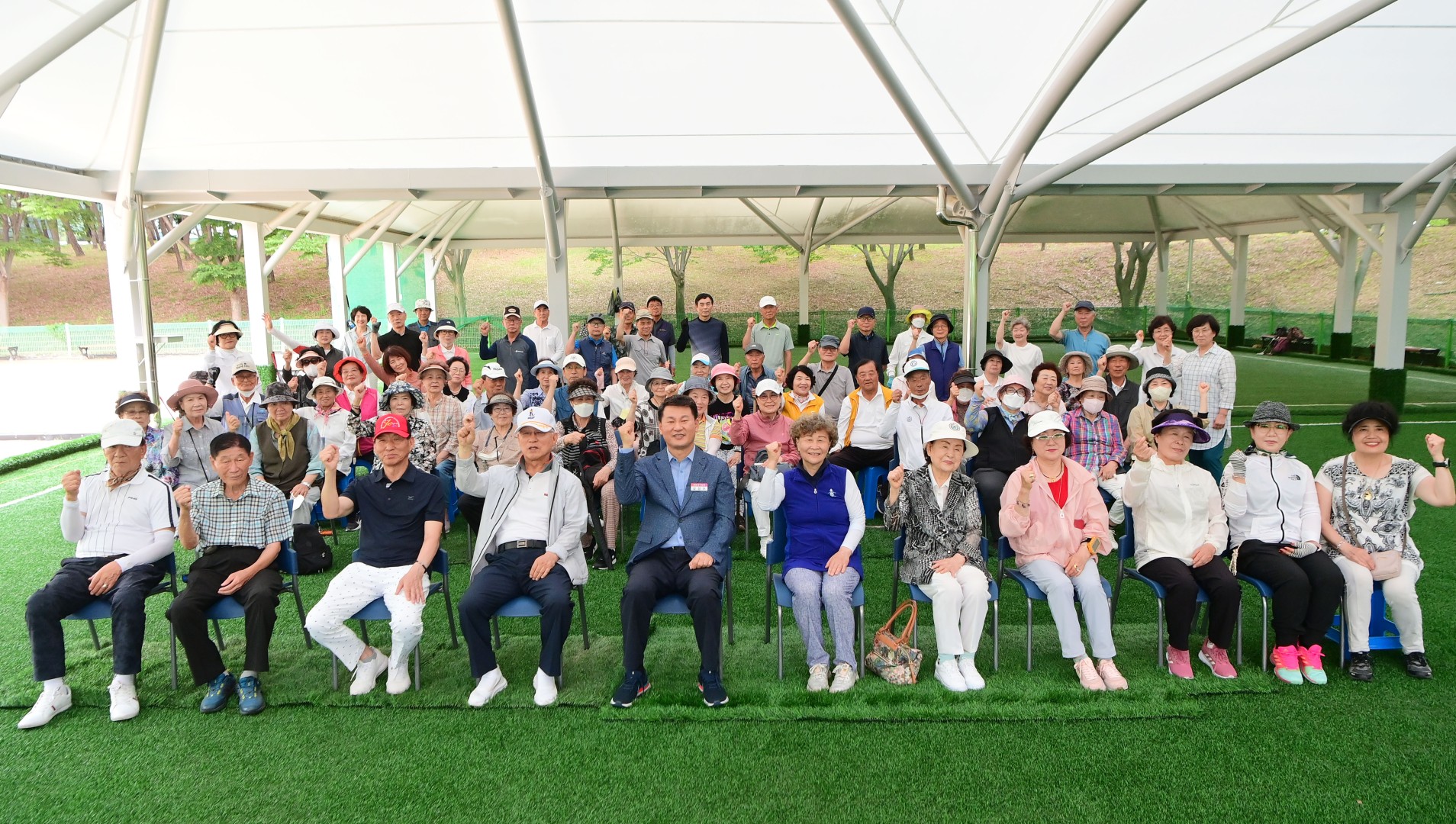 장산게이트볼장 정비사업 기념행사 14