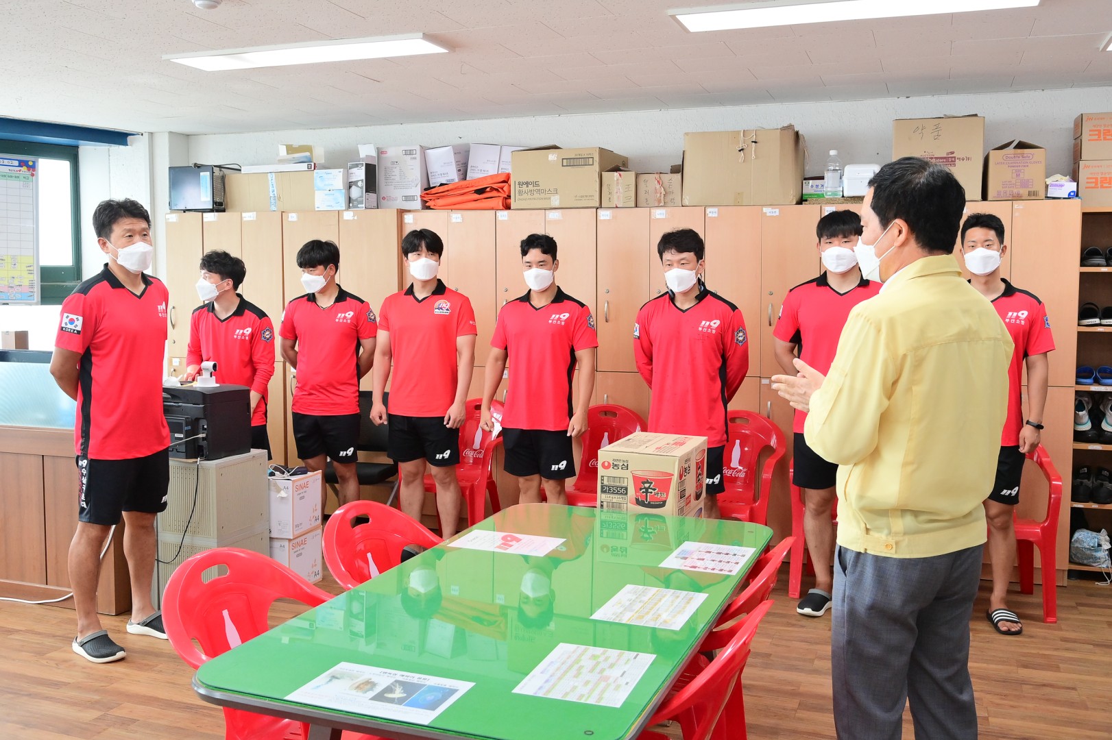 해운대해수욕장 격려방문 14