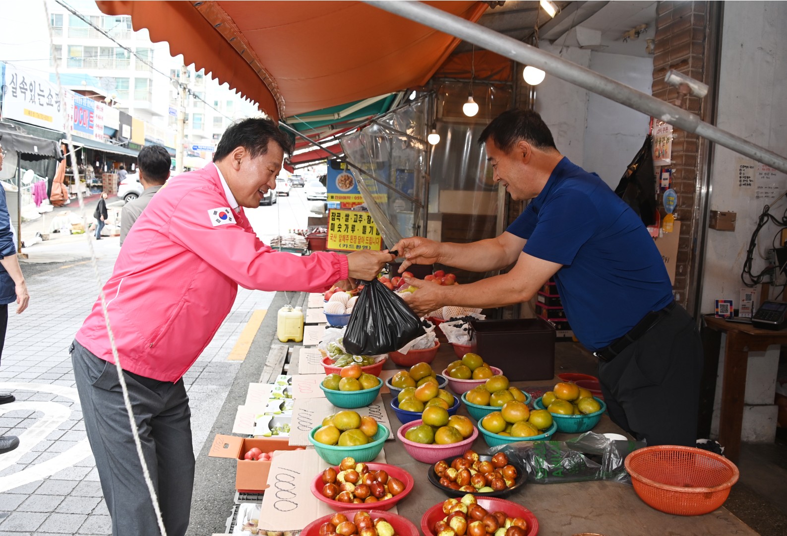 추석맞이 전통시장 방문(재송시장, 재송한마음시장) 20