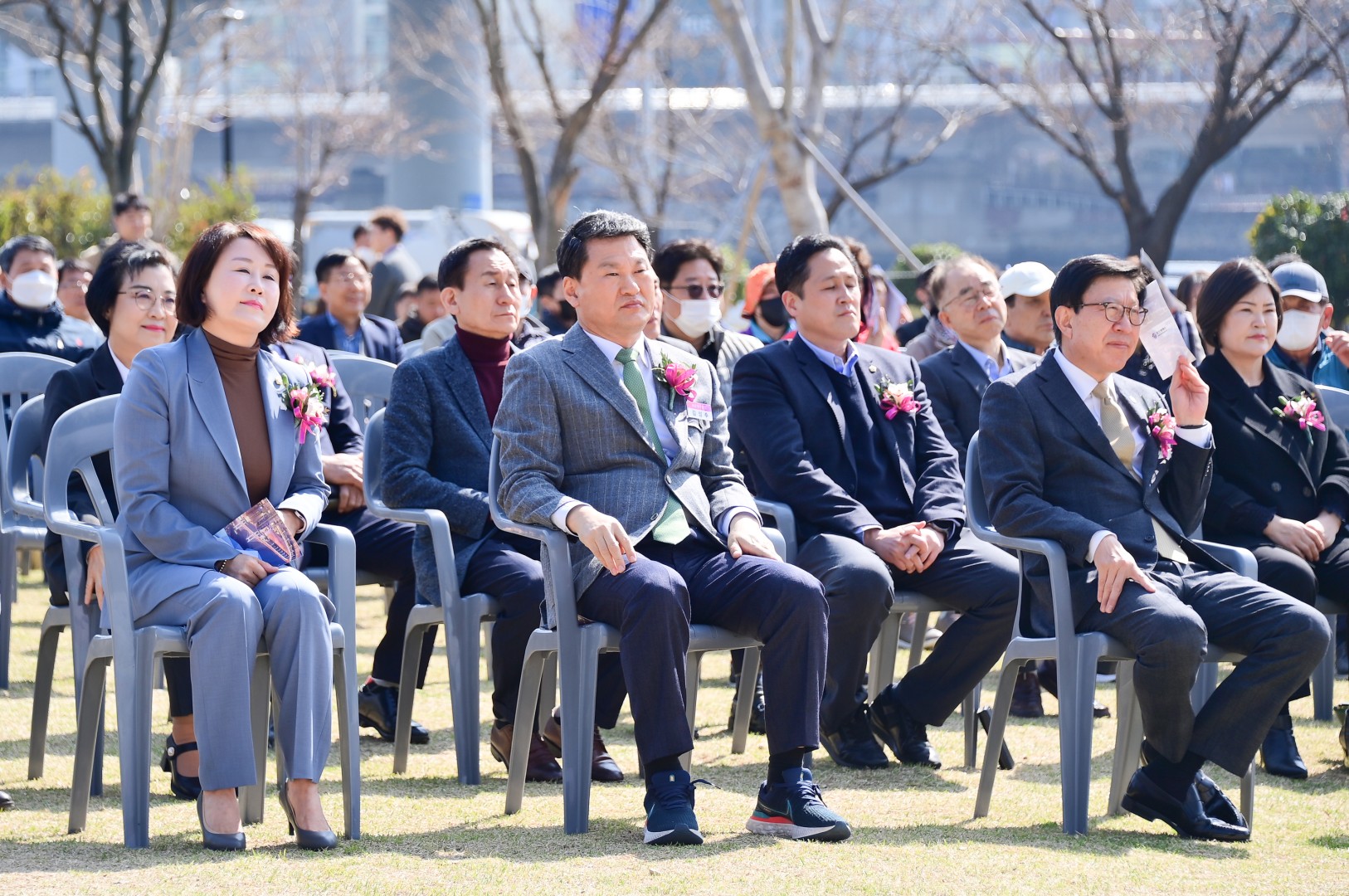 광안대교 접속도로 연결공사 기공식 2