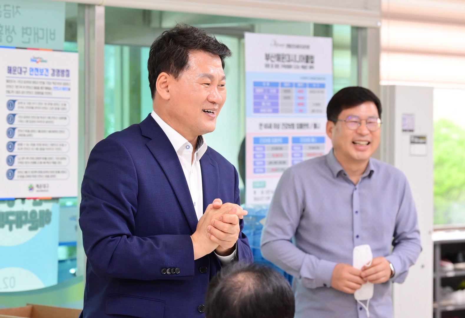 어르신공동작업장 격려방문 5