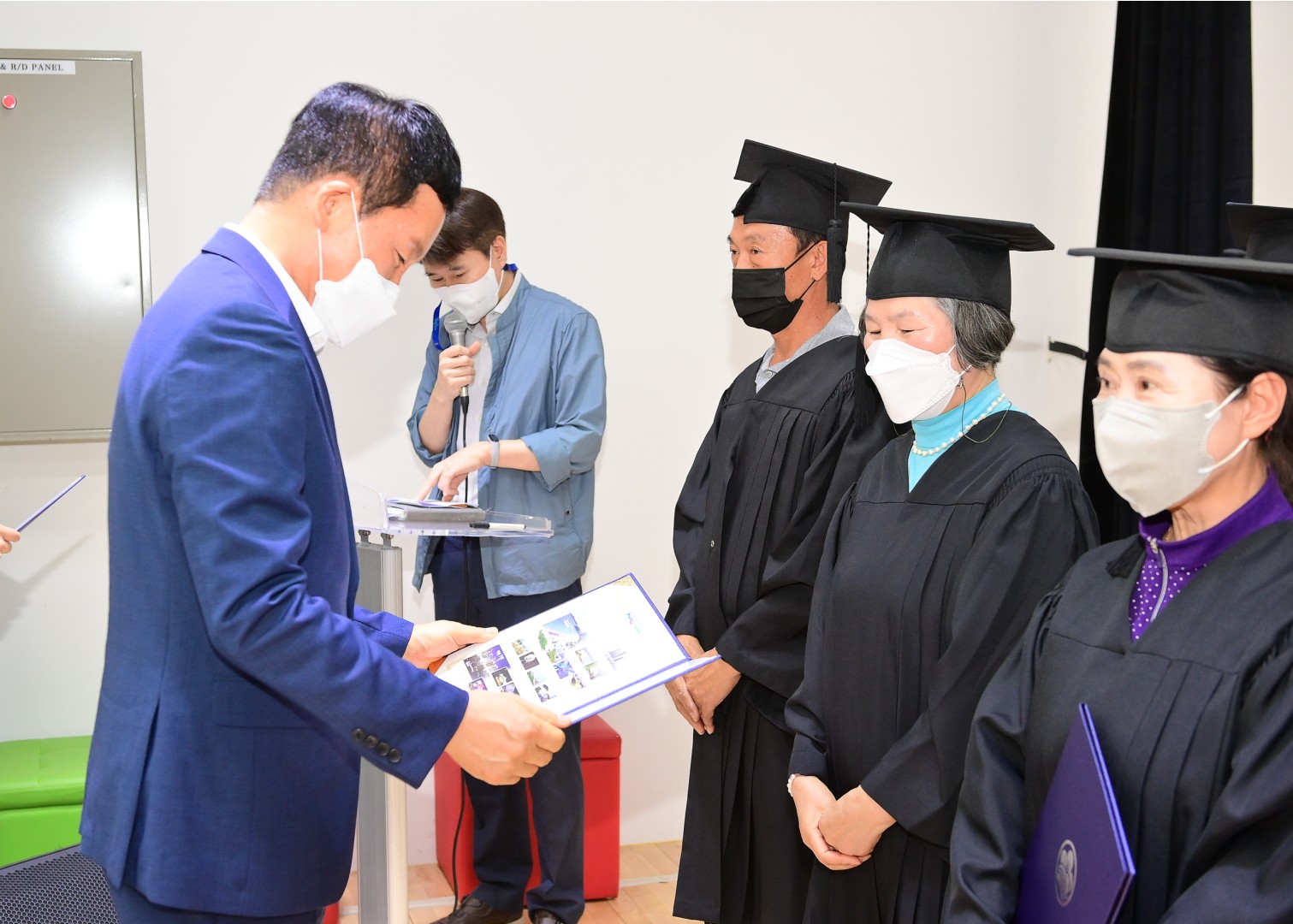 반송1동 도시재생대학 수료식 10