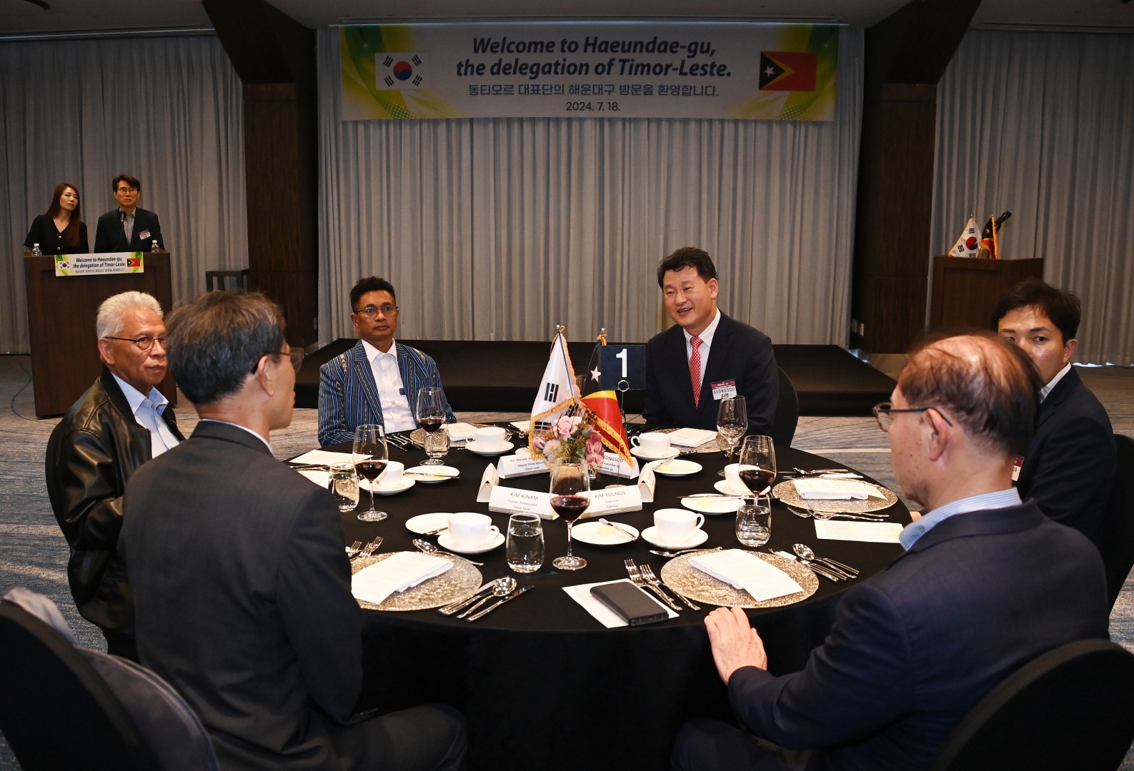 동티모르 대표단 만찬 간담회 4