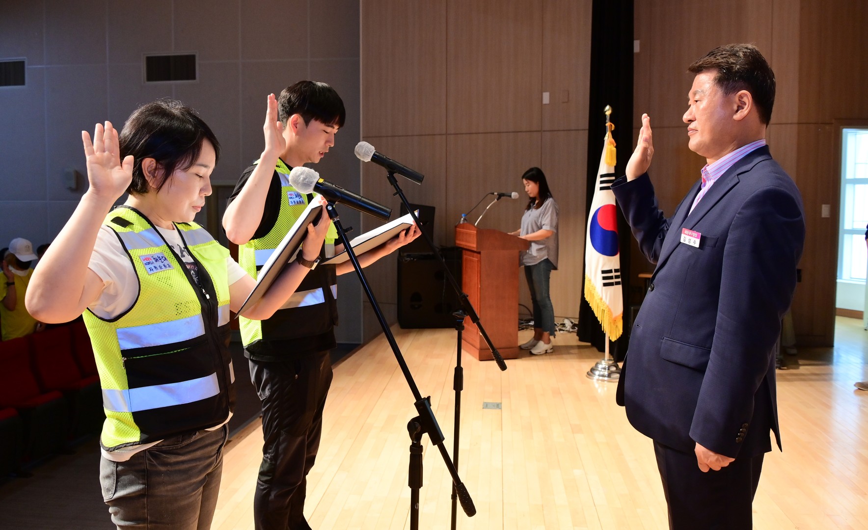 해수욕장 청소 근로자 발대식 및 안전보건교육 4