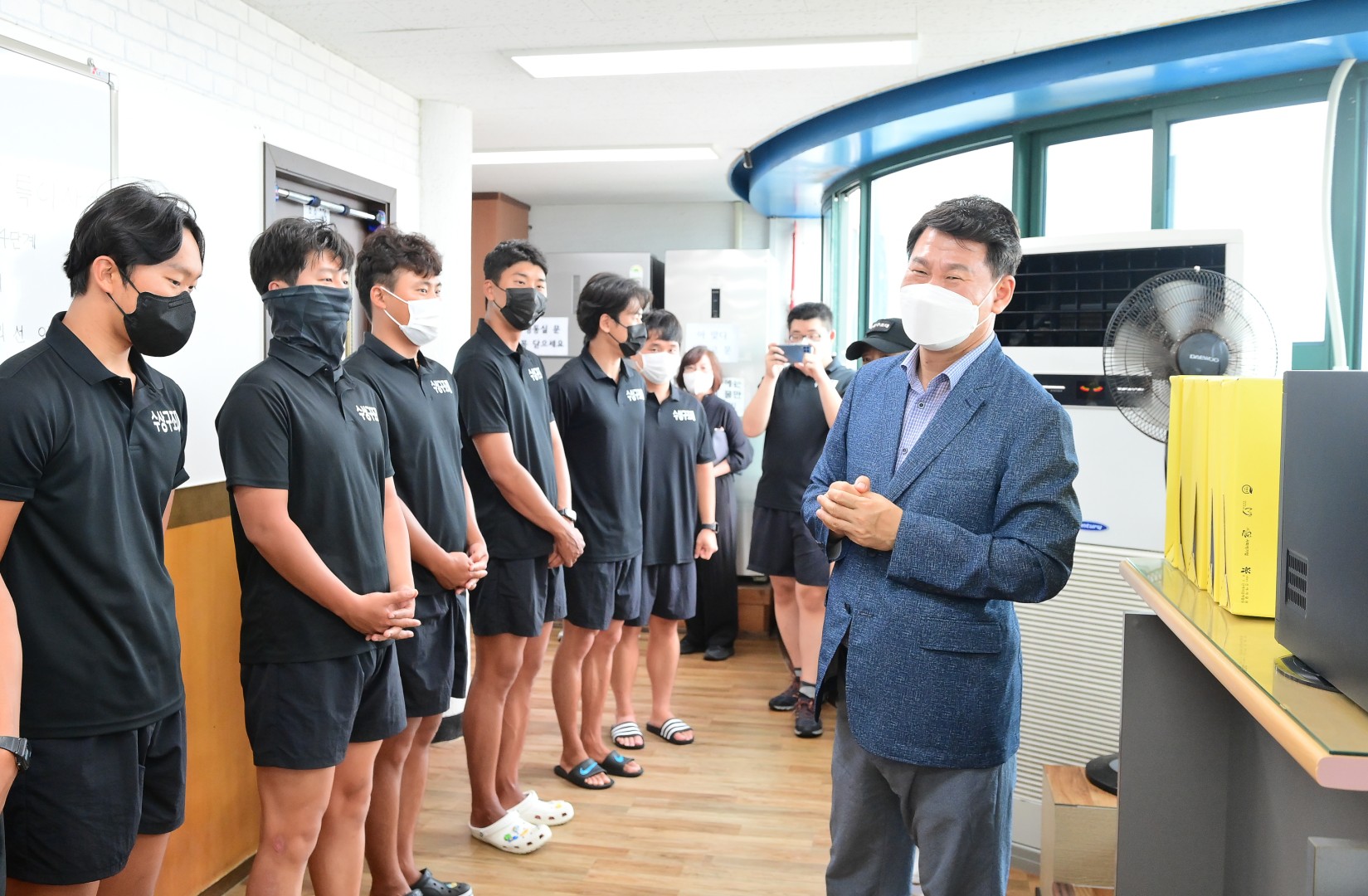 해수욕장 근무자 격려방문 16