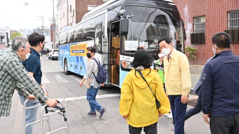 코로나접종 근무자 격려