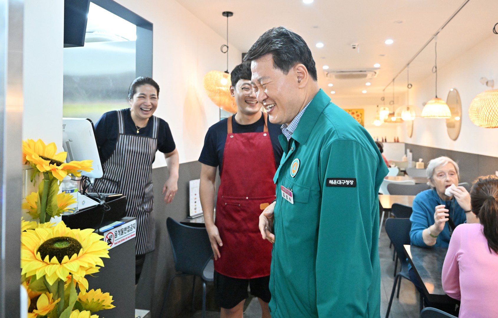 추석맞이 전통시장 방문(해운대 시장) 18