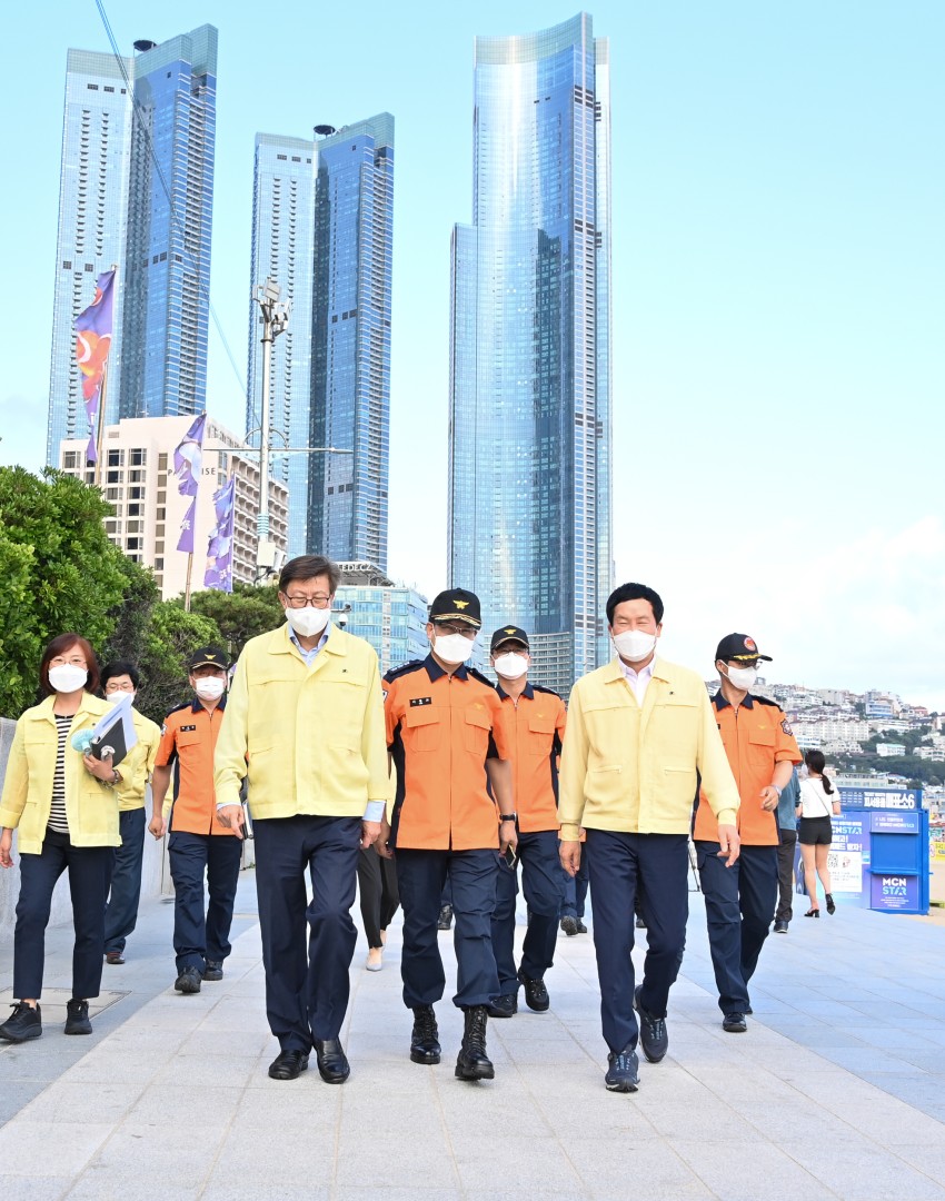 부산광역시장 방역점검 10