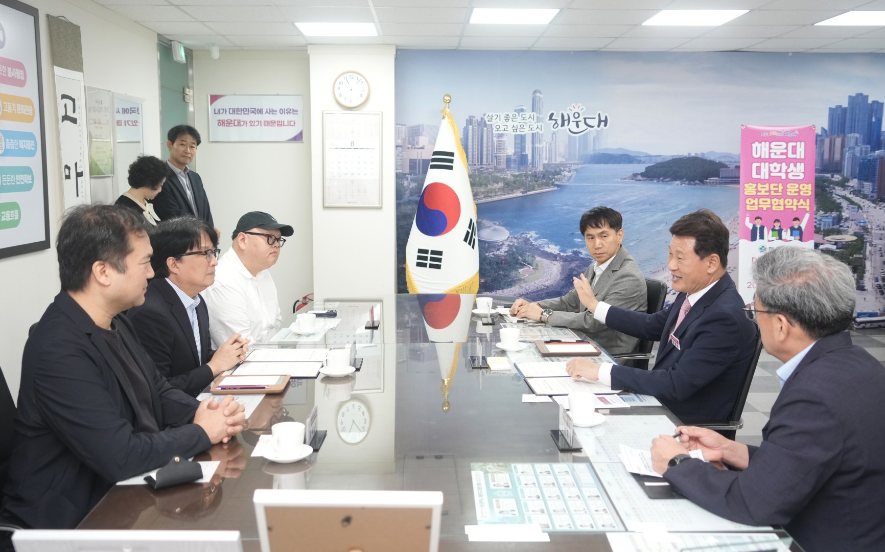업무협약식(동서대학교 해운대 대학생 홍보단 운영) 7