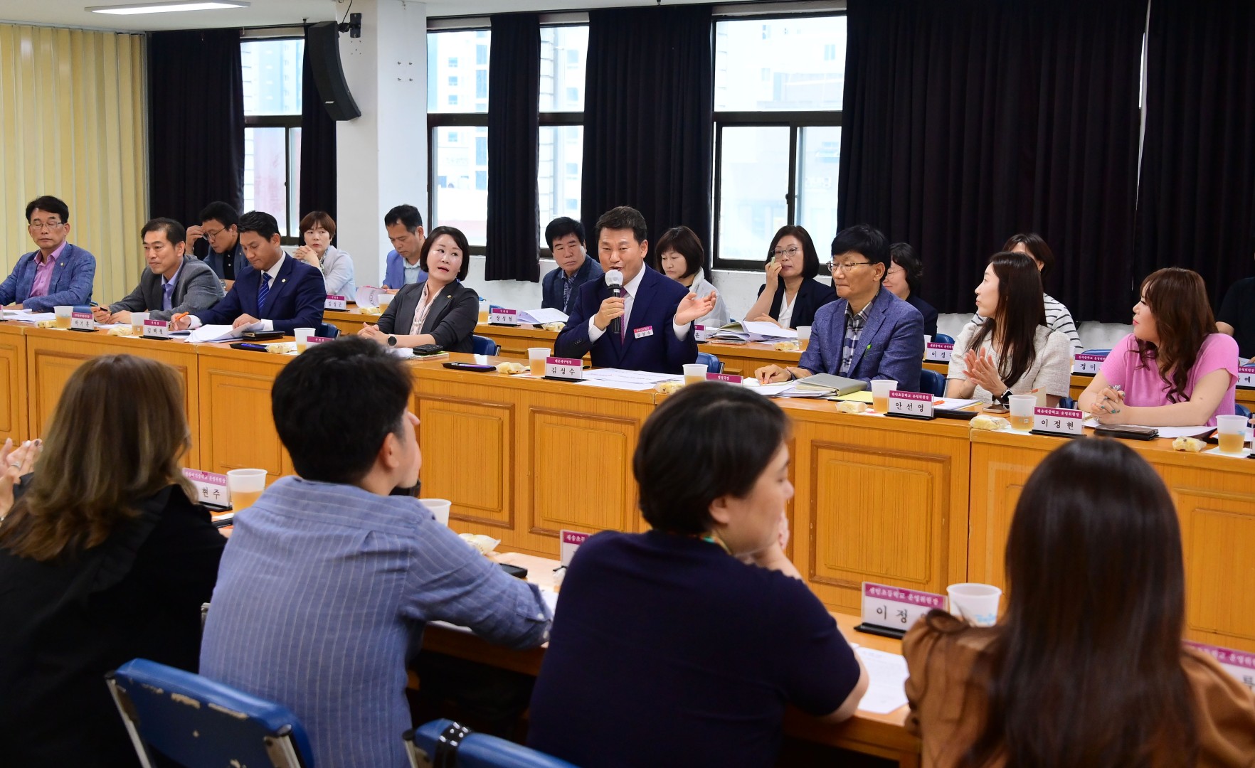 학교운영위원회 협의회 초청 간담회 10
