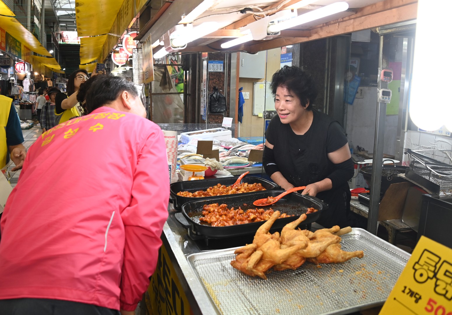 추석맞이 전통시장 방문(반송큰시장) 29