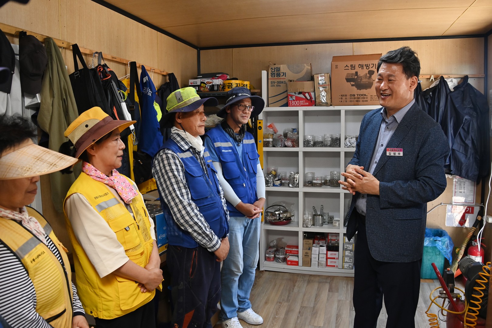 해수욕장 유관기관 근무자 격려 24