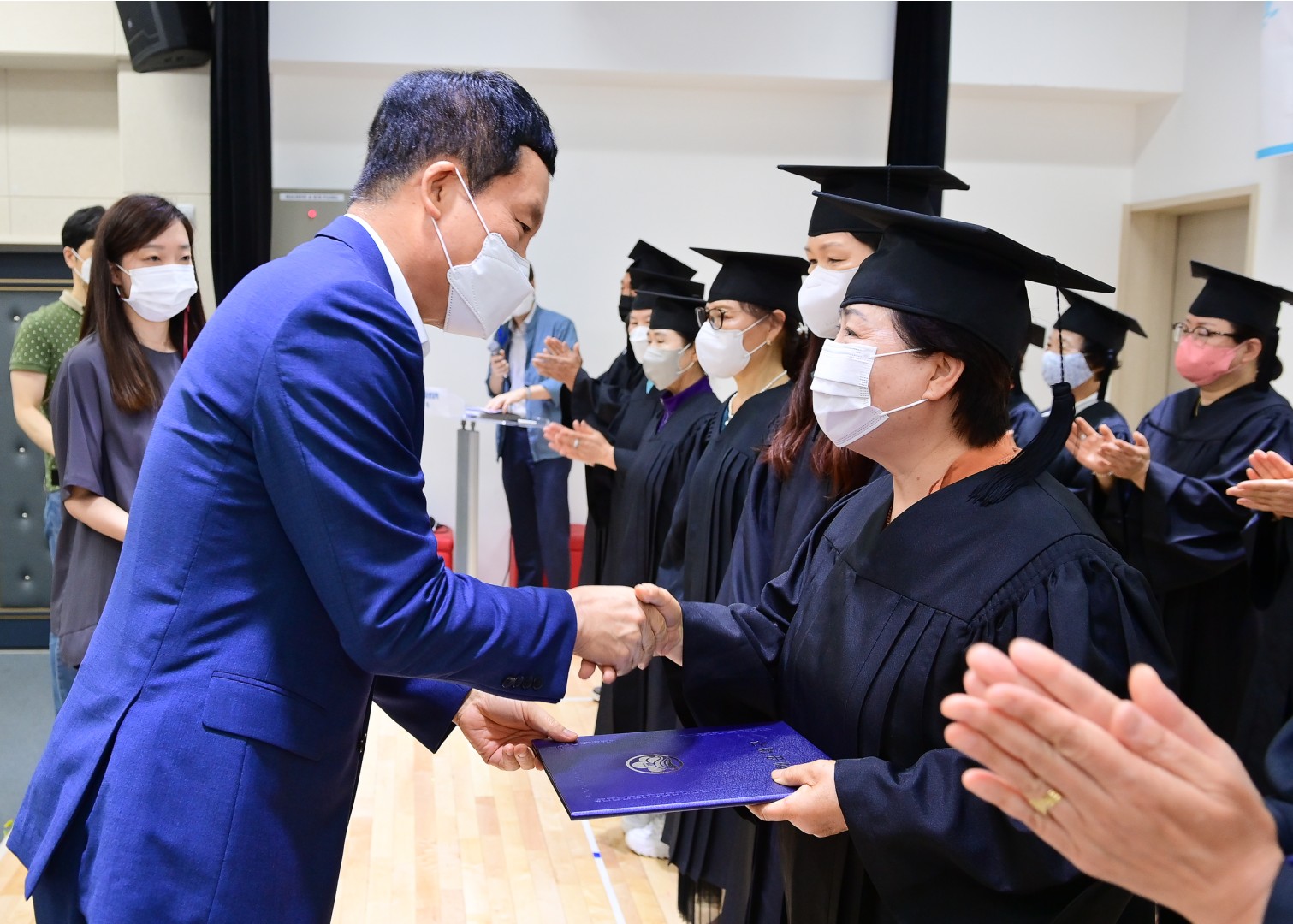 반송1동 도시재생대학 수료식 5