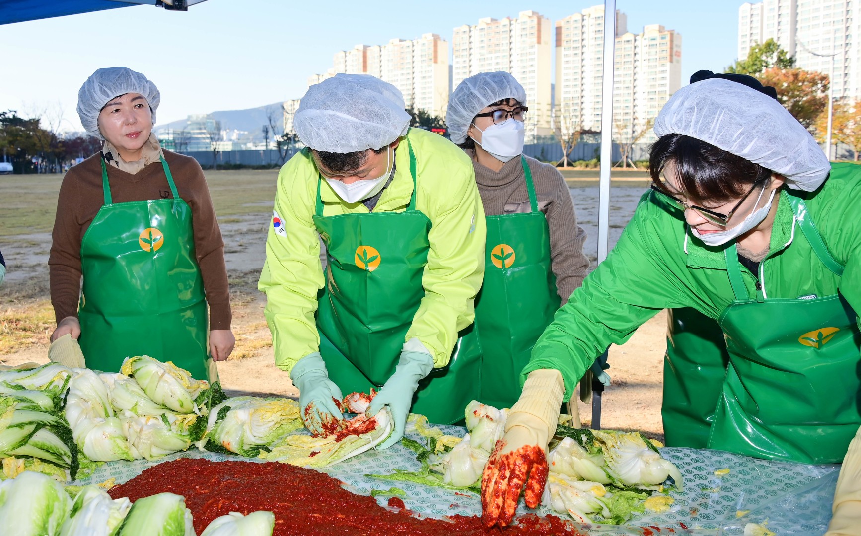 새마을부녀회 김장김치 나눔행사 (사랑가득 김장나눔 릴레이 시범사업) 5