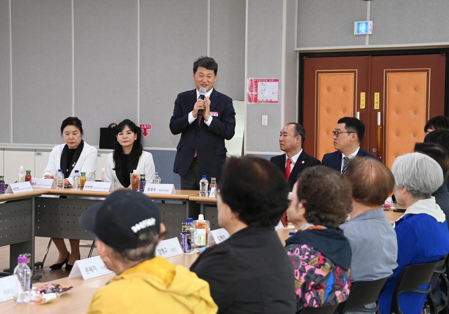 극동라이온스클럽&퀸즈라이온스 클럽어르신 장수사진 전달식 5