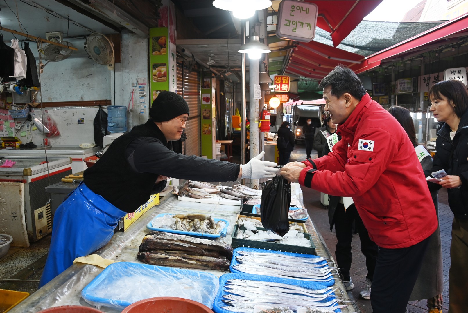 전통시장 방문(반여3동초록시장, 반여시장) 19