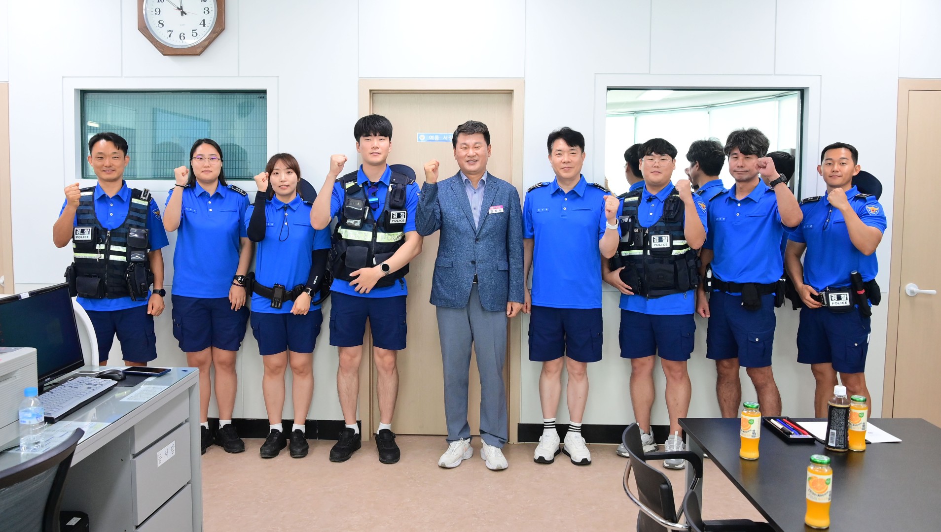 해수욕장 운영 유관기관 근무자 격려(해운대) 20