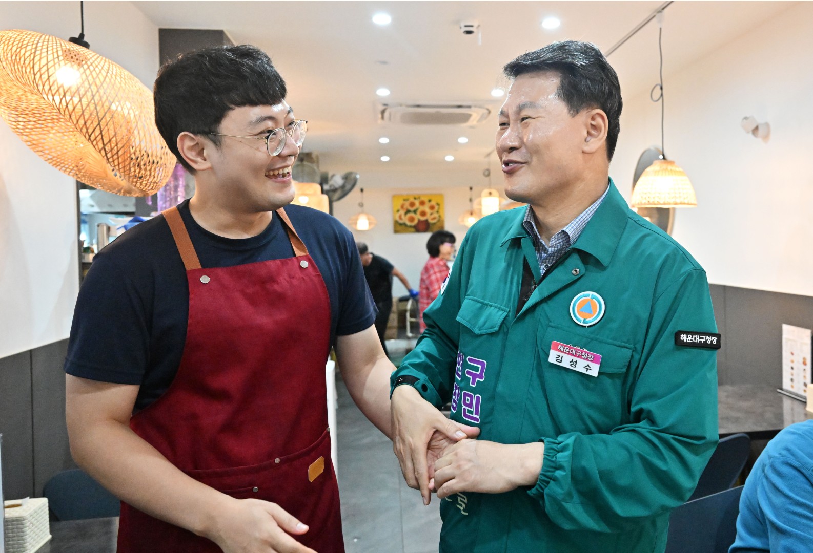 추석맞이 전통시장 방문(해운대 시장) 17