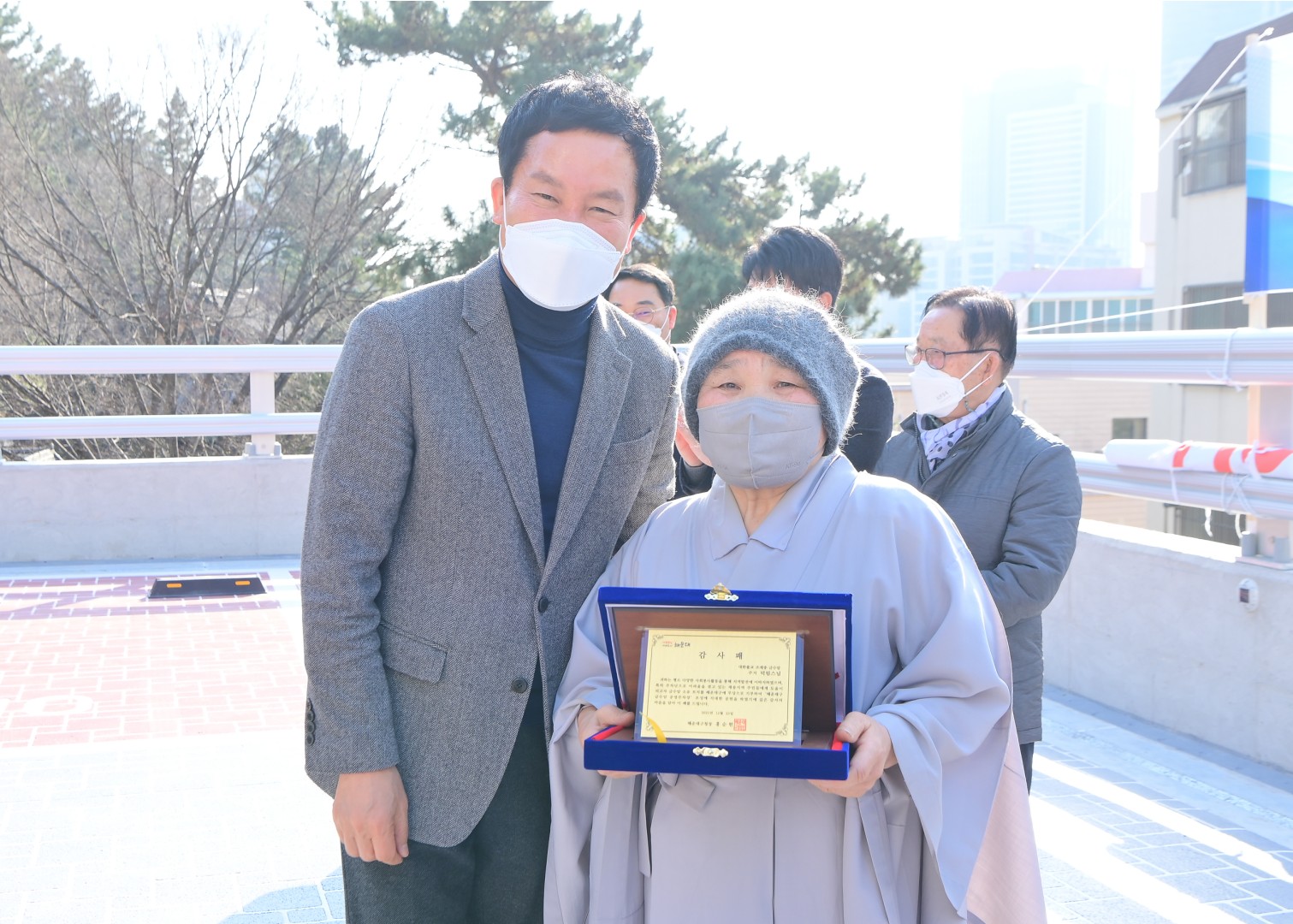 금수암 공영주차장 준공식 2
