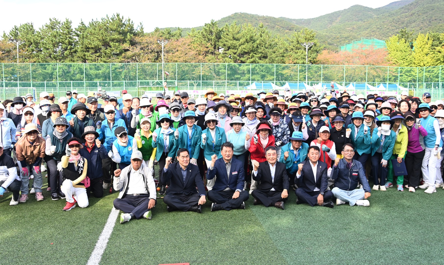 구청장배 그라운드골프대회 13