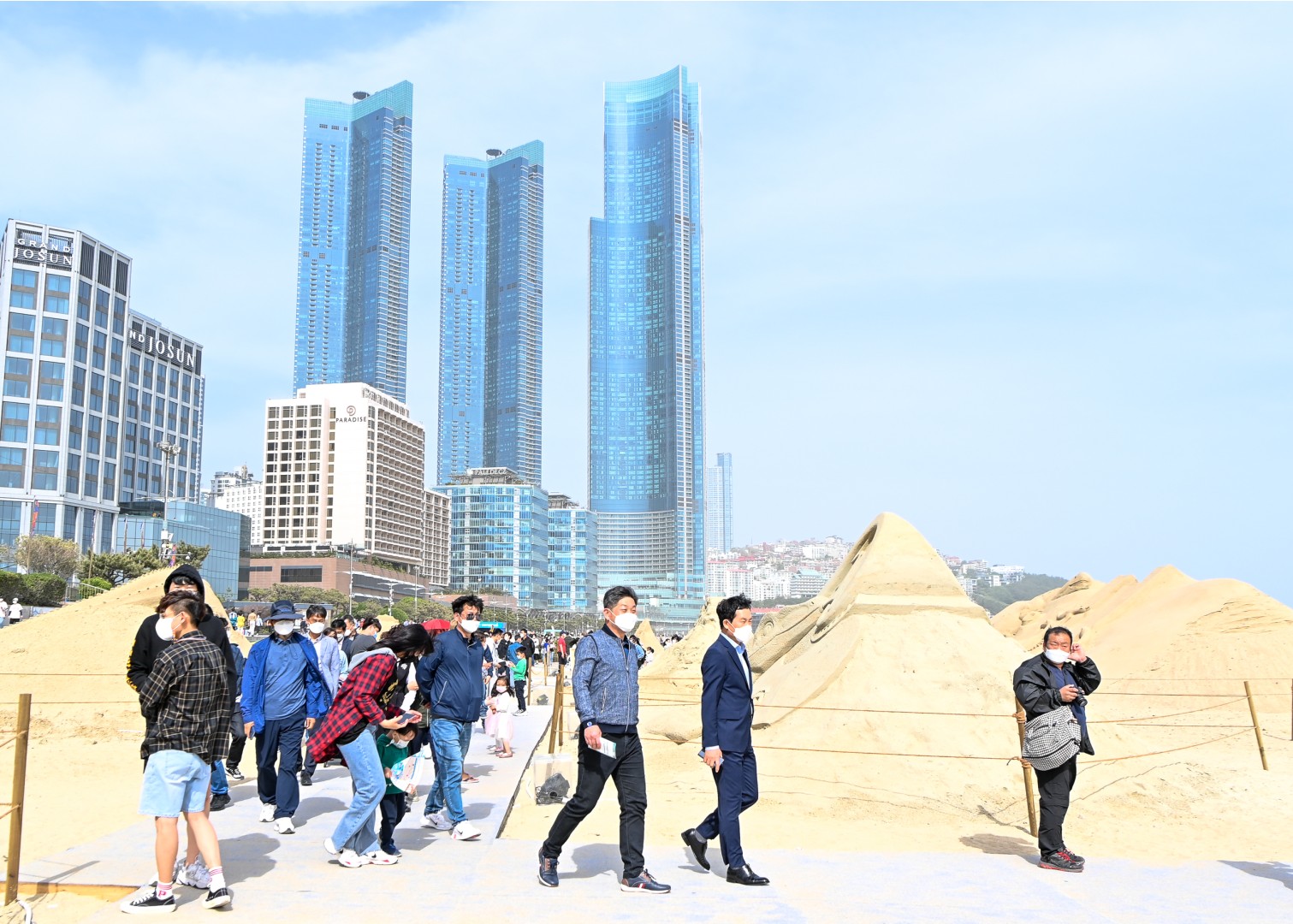 고성군 모래전시회방문 21