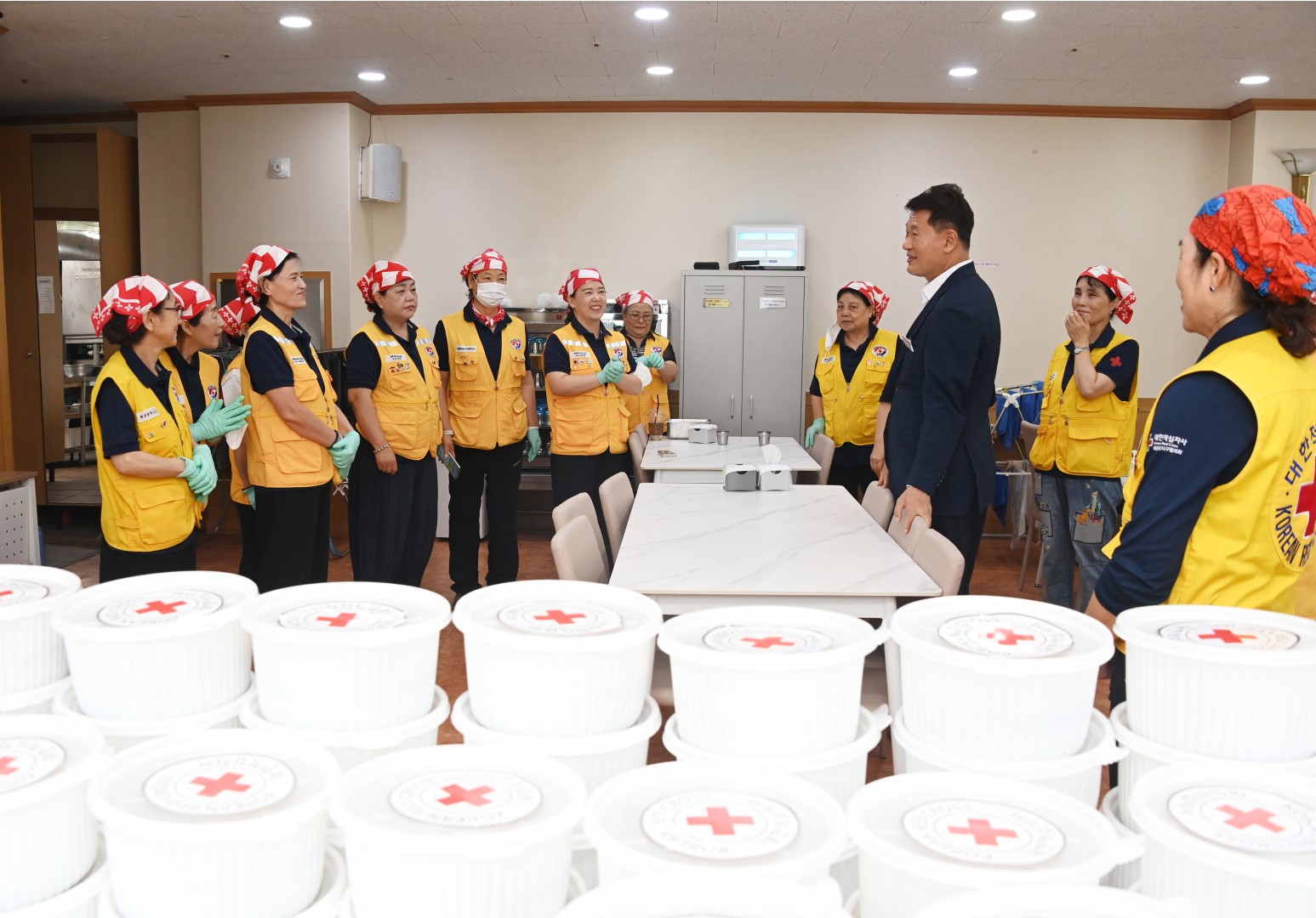 적십자봉사회해운대지회 취약계층 삼계탕 나눔행사 6