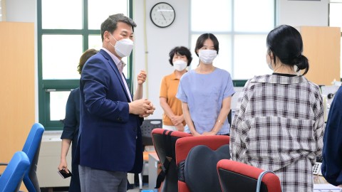 해운대 보건소 격려방문