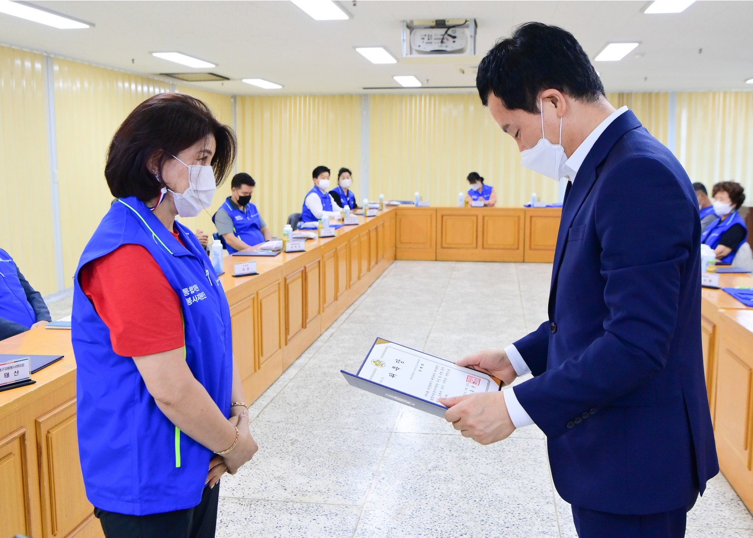 통합자원봉사 지원단 발대식 30