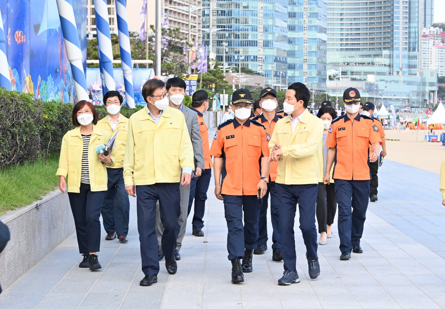 부산광역시장 방역점검 1