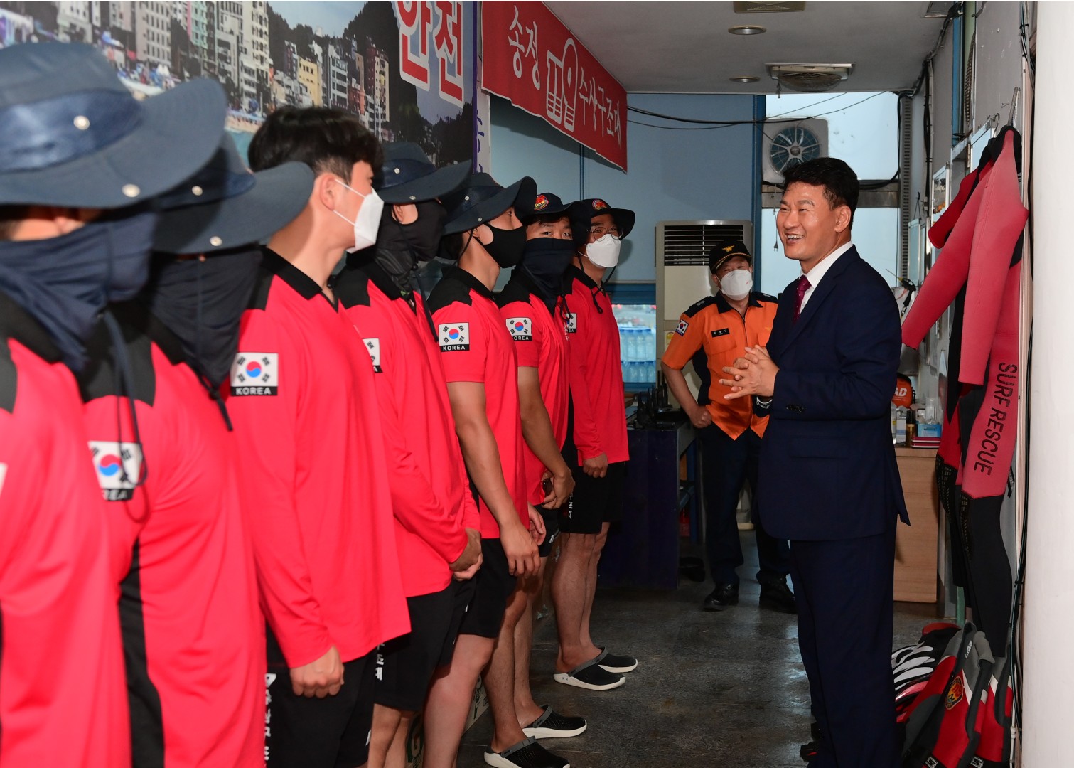 송정해수욕장 개장식 18