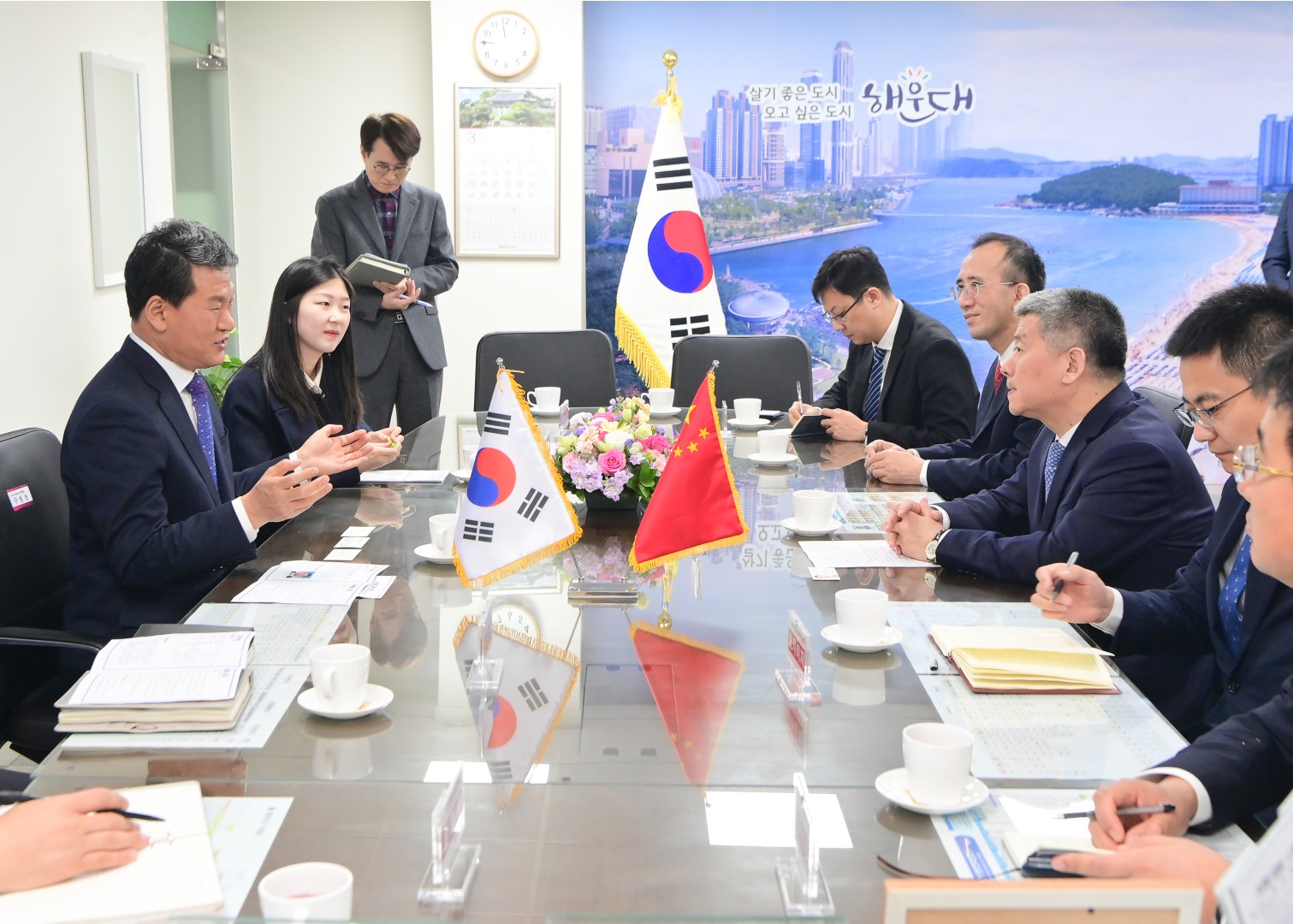 중국 일조시 (르자오) 접견 6