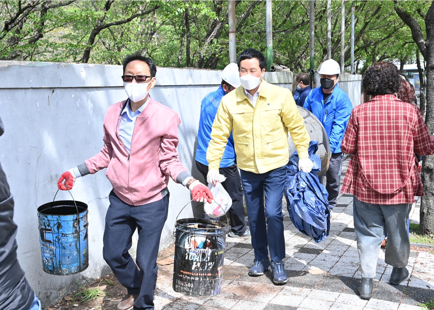 반여3동 노후시설물 및 불결지 정비 24
