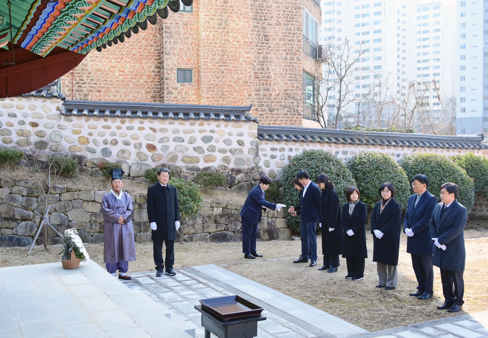 신년 삼절사 참배 2