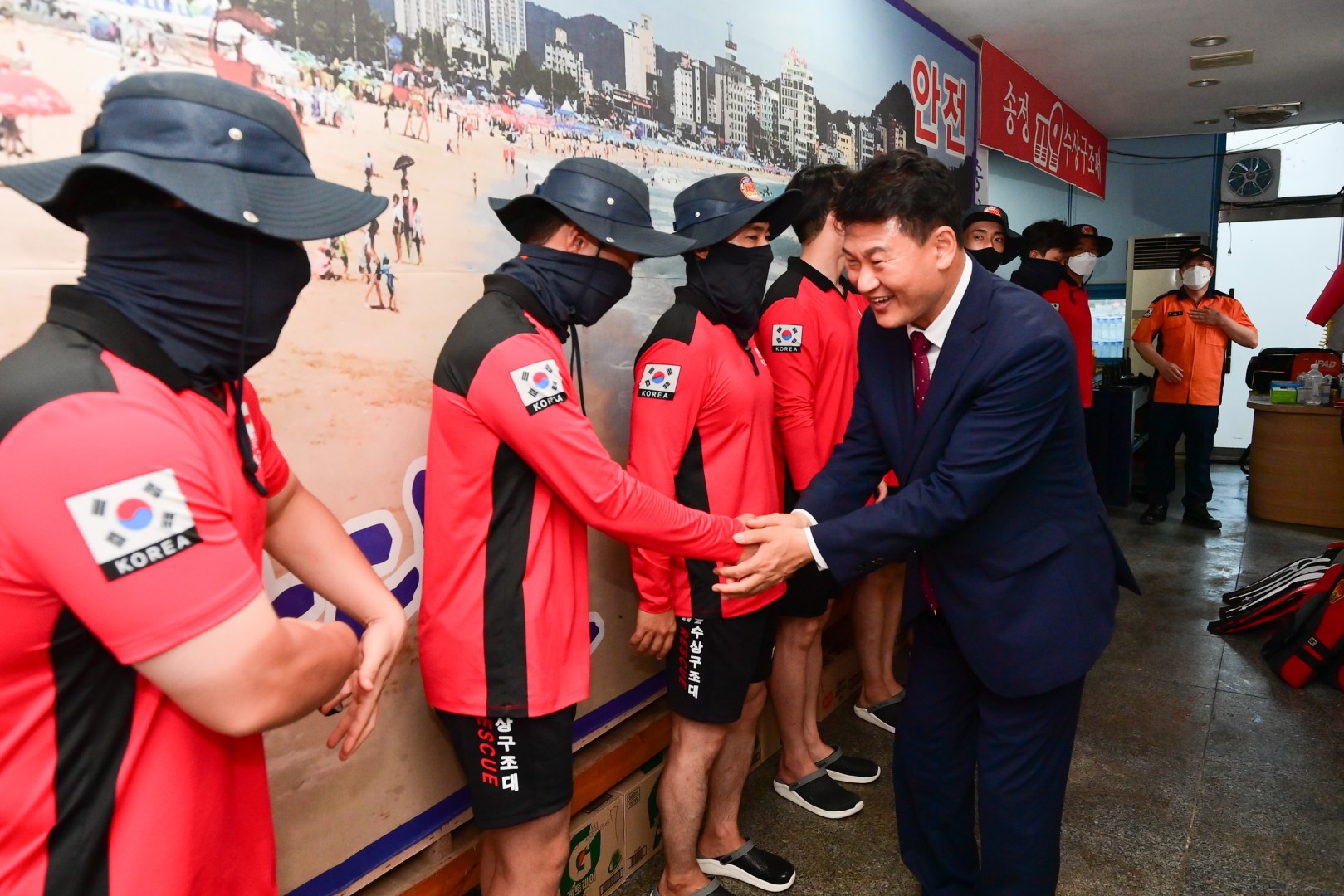 송정해수욕장 개장식 17