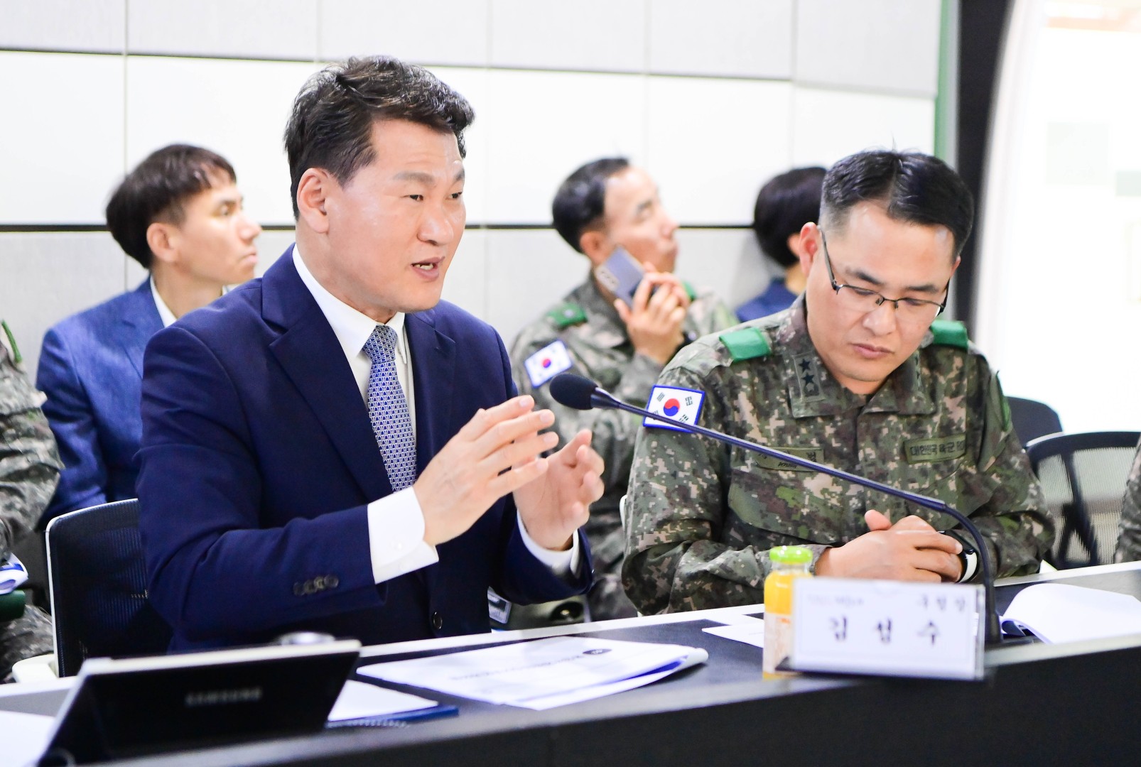 사단장 방문 9