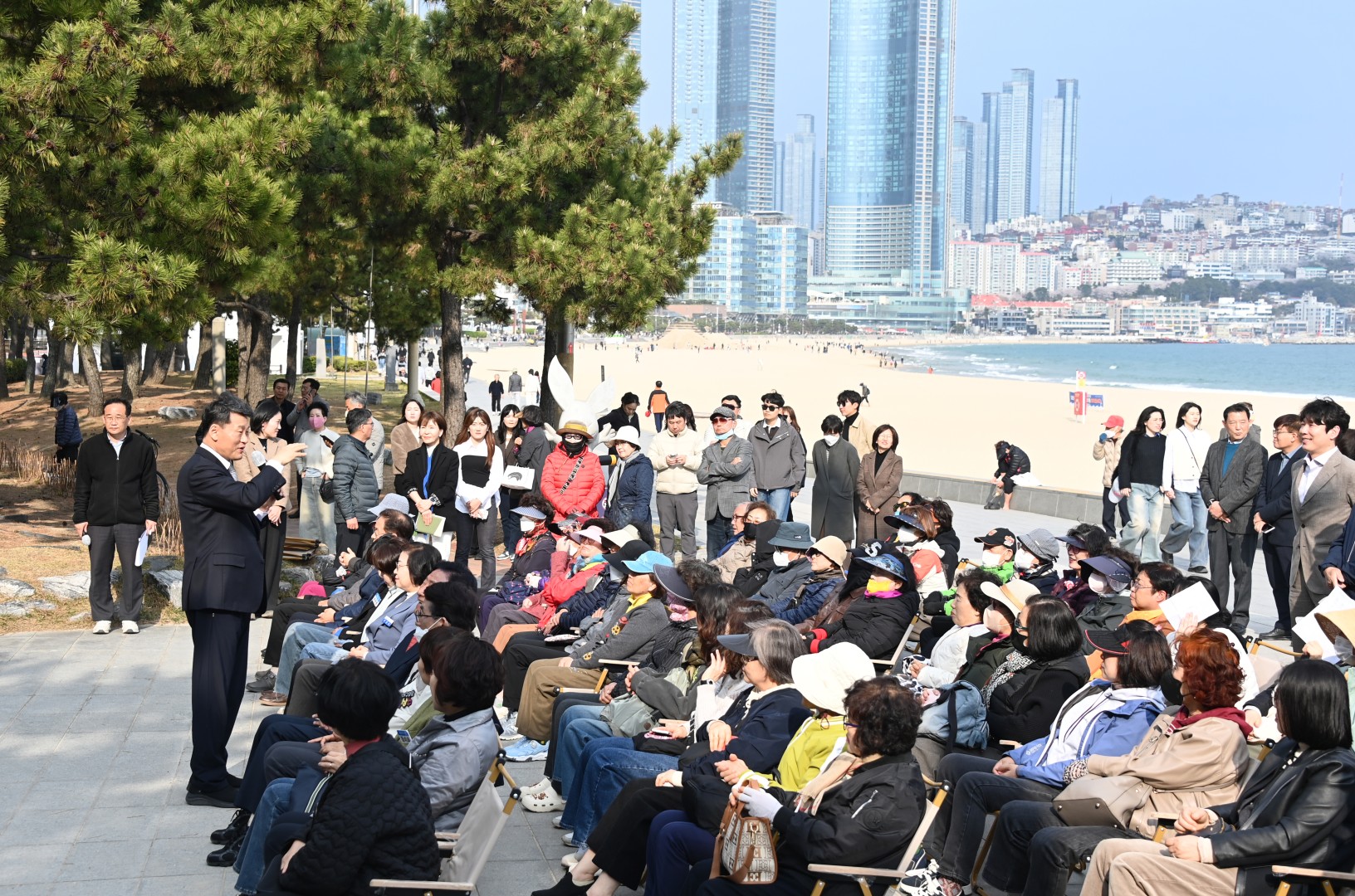 송림공원 황톳길 조성사업 준공식 8