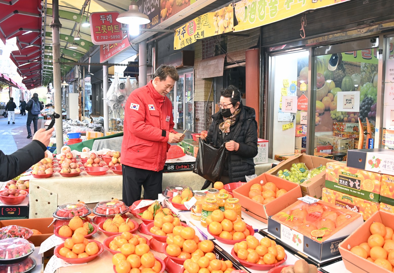 전통시장 방문(반여3동초록시장, 반여시장) 11