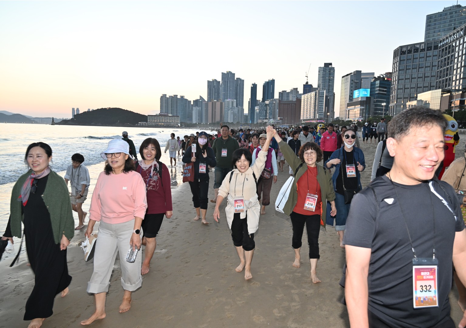 제2회 해운대 맨발걷기 대회 14
