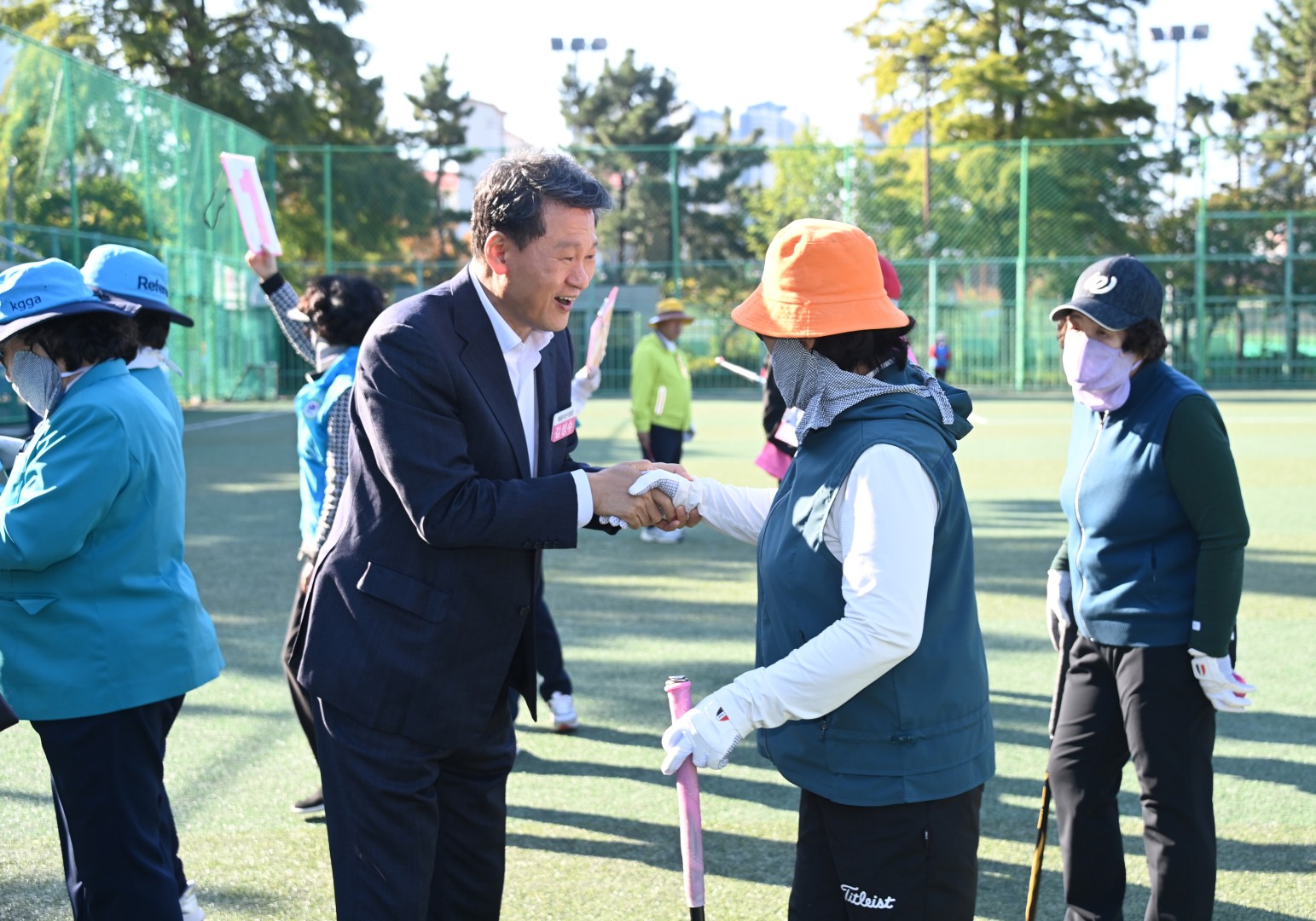 구청장배 구군초청 그라운드 골프대회 14