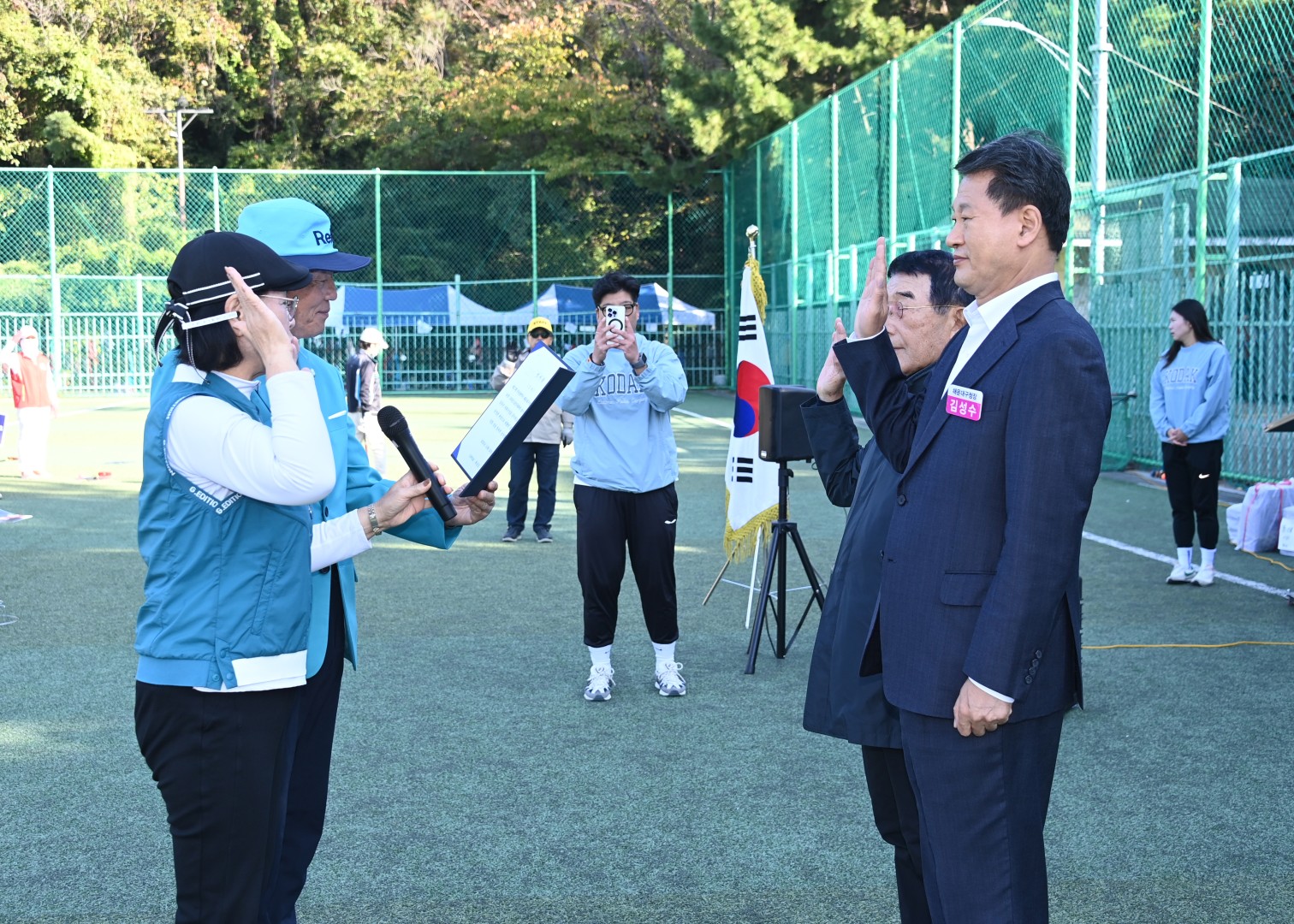 구청장배 구군초청 그라운드 골프대회 10