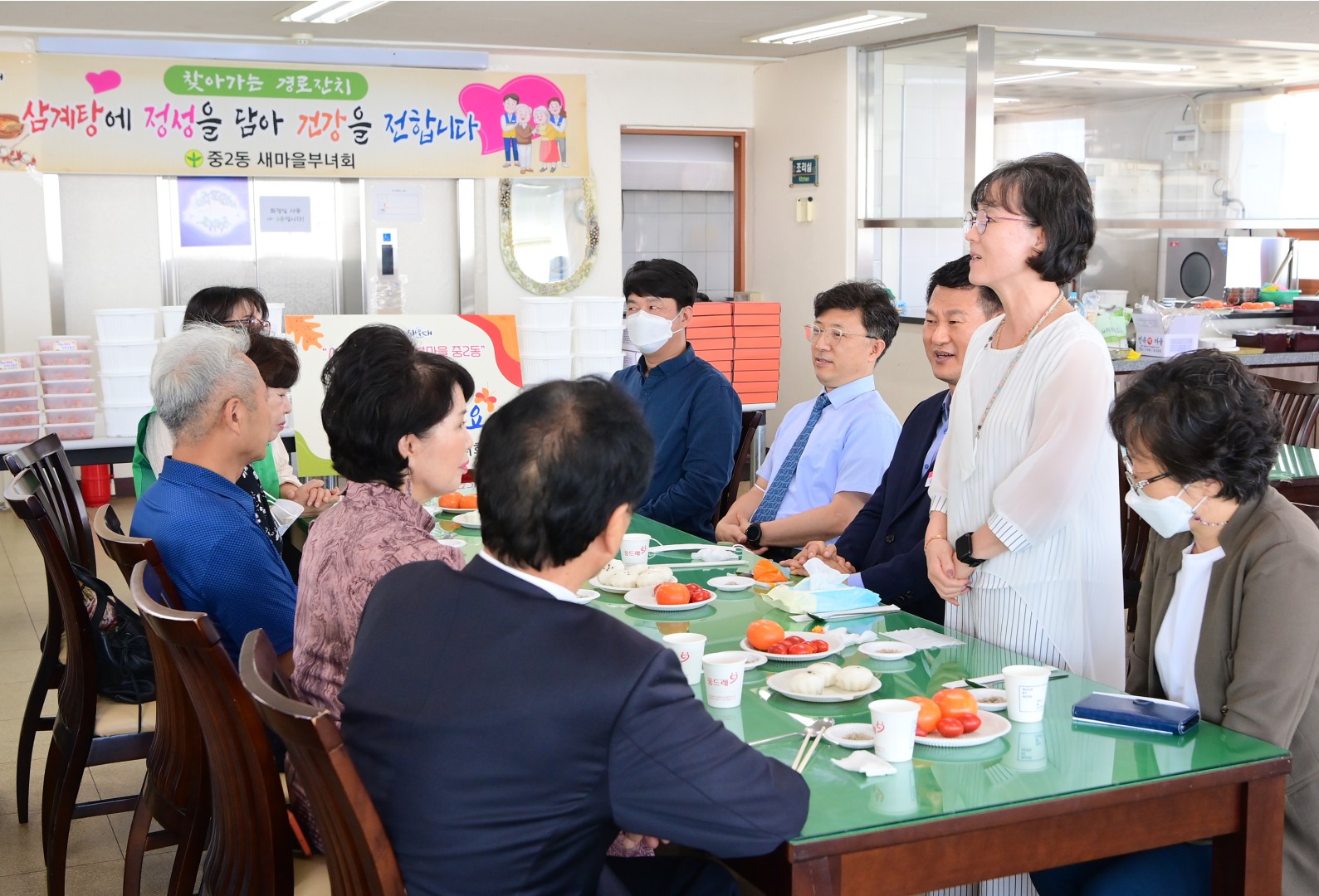중2동 찾아가는 효사랑 경로잔치 4