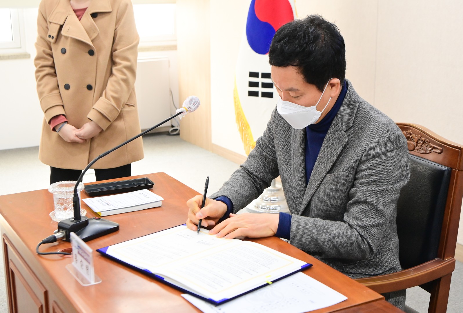 공무원 단체협약 조인식 6
