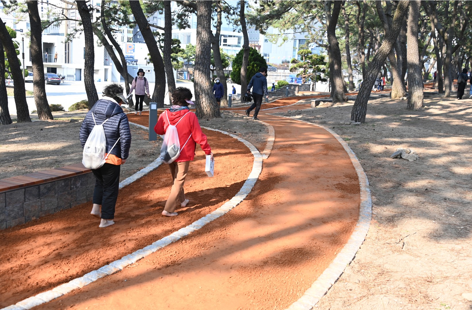 송림공원 황톳길 조성사업 준공식 18