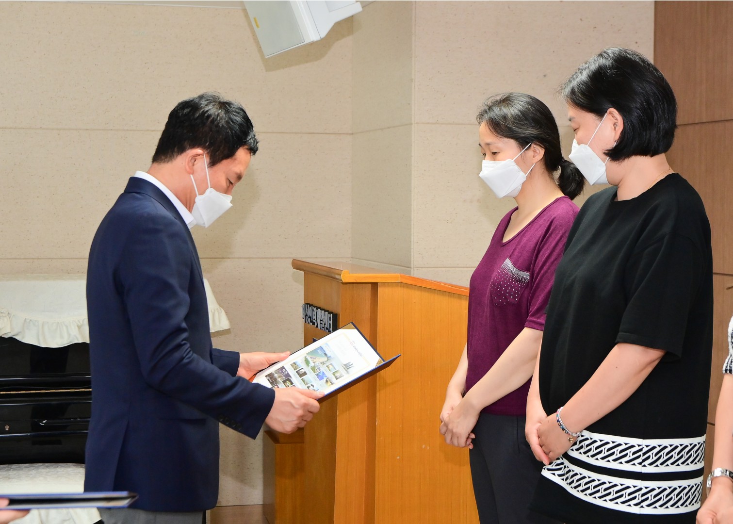 해운대구 재능 일자리사업 수료식 4