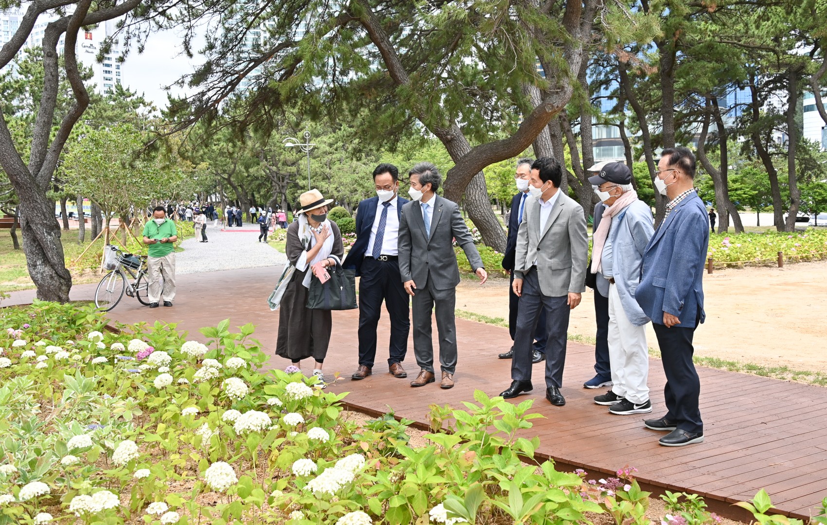 동백숲조성 준공식 4