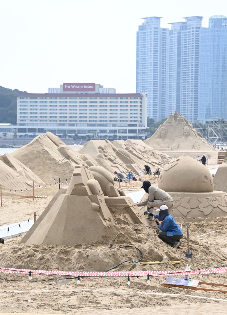 모래축제 현장점검 11