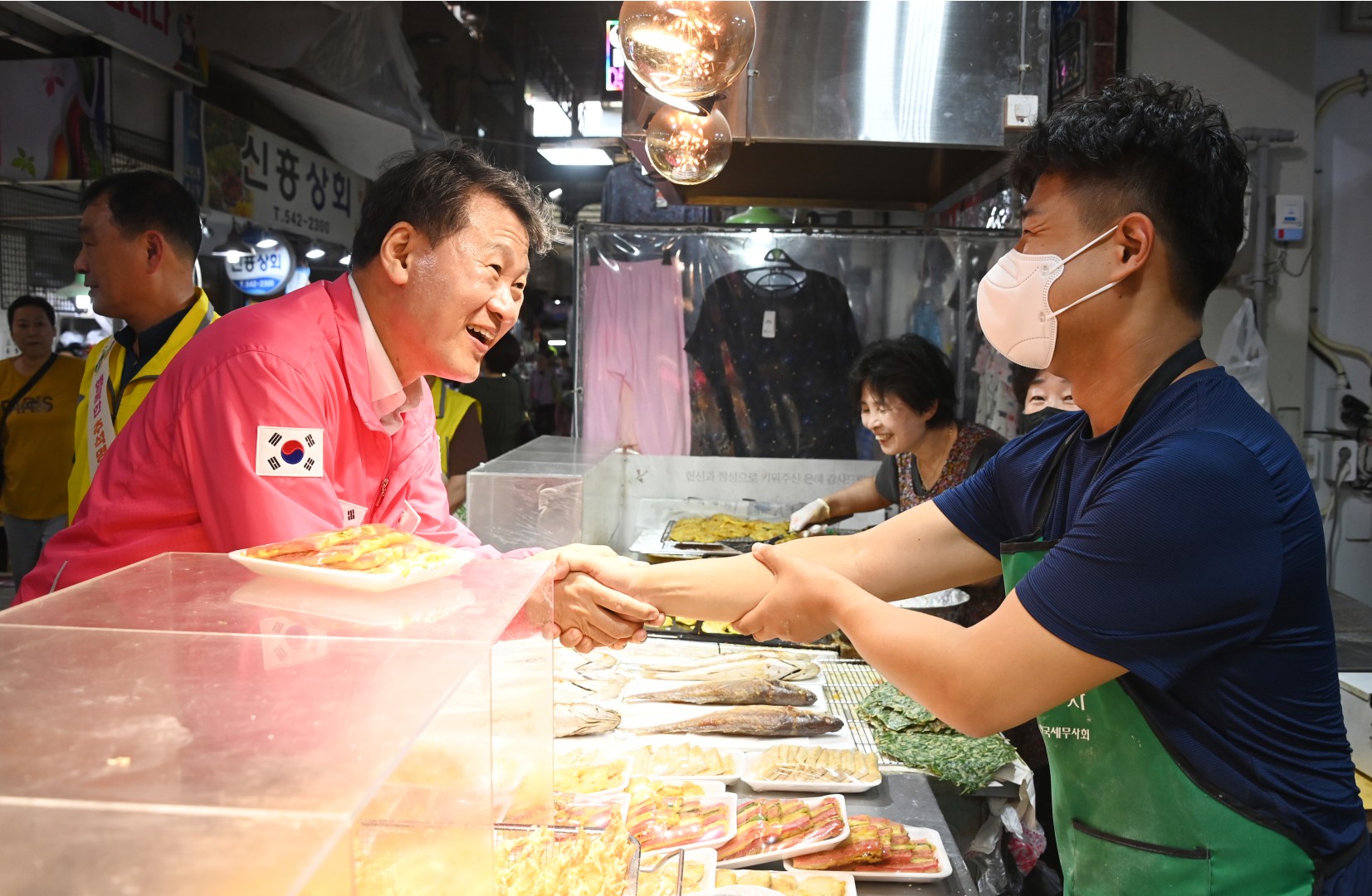 추석맞이 전통시장 방문(반송큰시장) 14