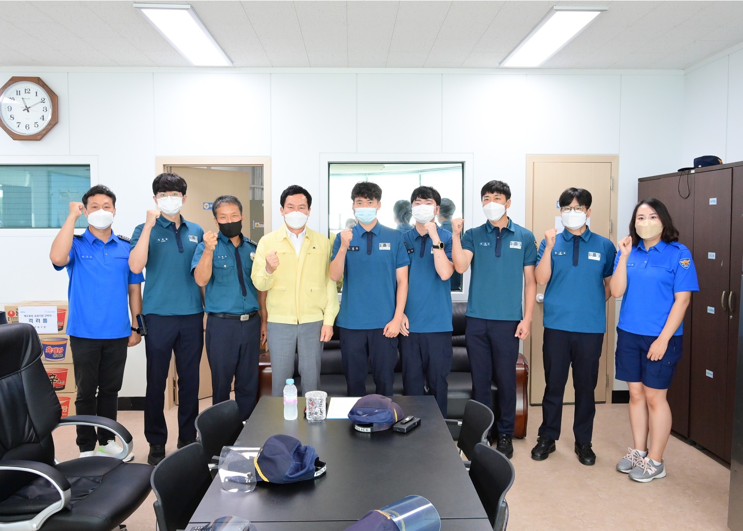 해운대해수욕장 격려방문 9