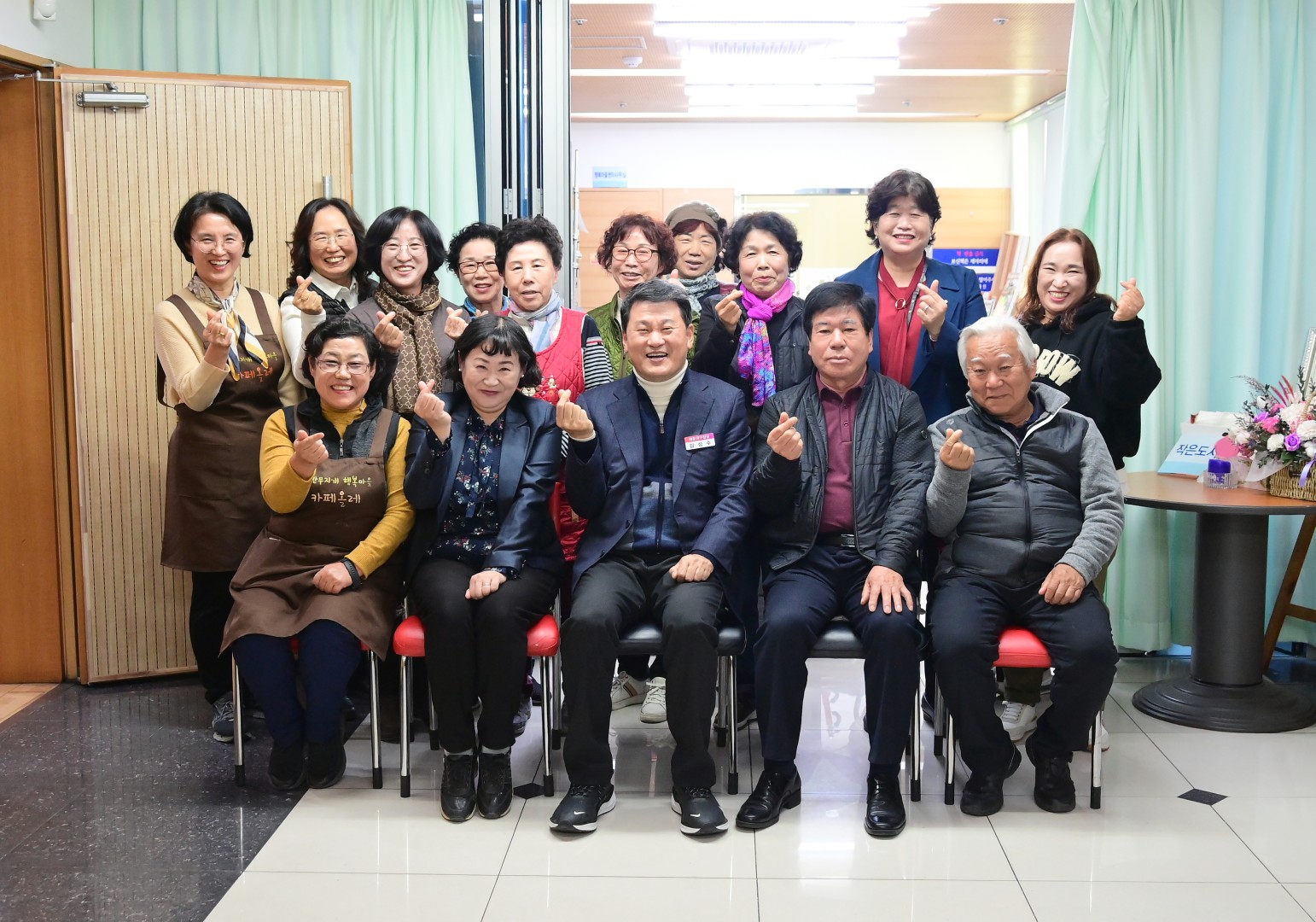 재반무지개행복마을센터 방문 1